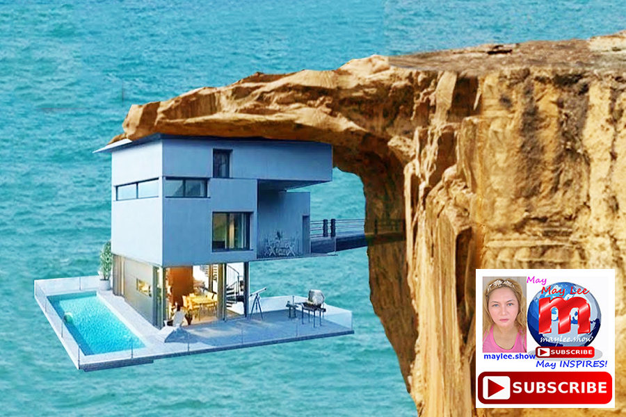 1 amazing luxury homes built on cliff rock