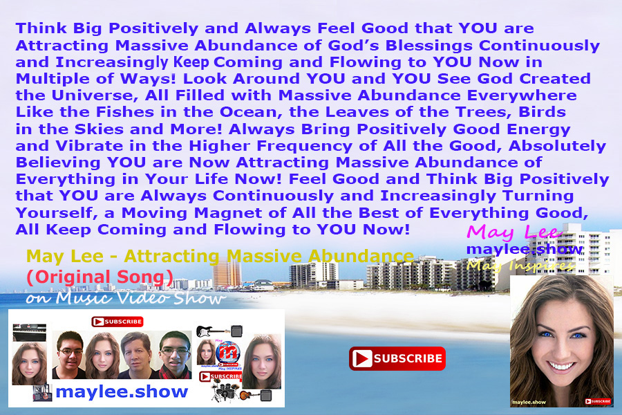 attracting massive abundance may lee official music video show maylee.show 670