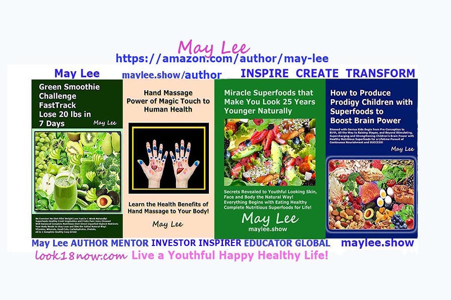 may lee author beauty fitness nutrition superfoods health books on maylee.show