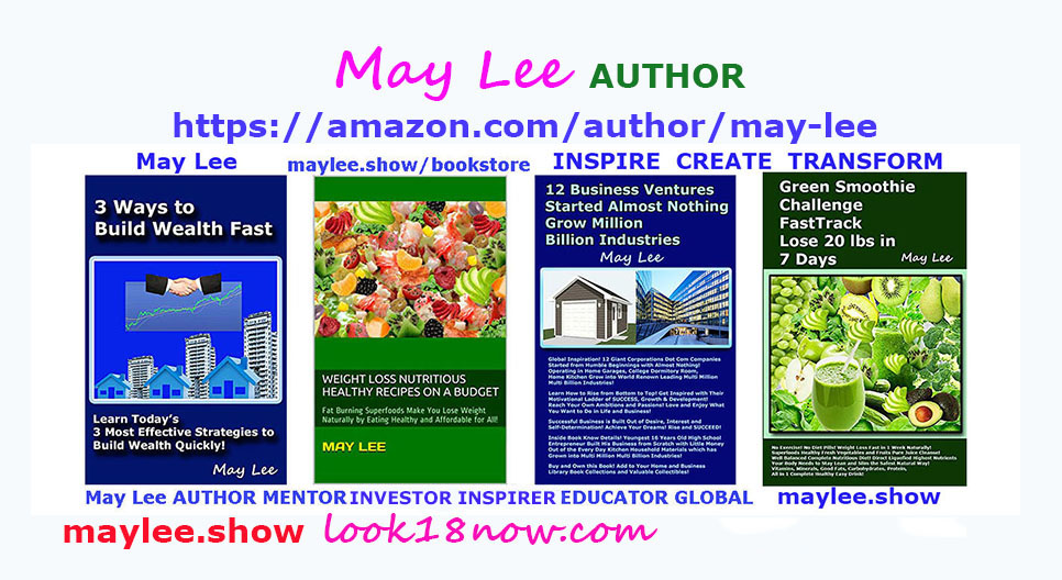 may lee author health wealth books amazon on maylee.show